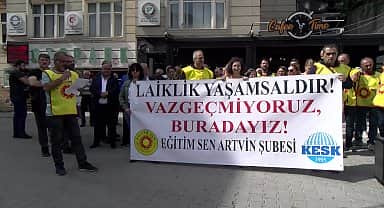 Köksal Gumuşkaya: "Laik eğitimi ve laik yaşamı savunuyor, eşit yurtaşlık talep ediyoruz."