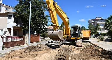 Lüleburgaz Belediyesi'nden yarım asırlık hatta yenileme çalışması