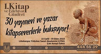 Lüleburgaz'da 1. Kitap ve Edebiyat Günleri başlıyor
