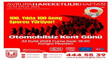 Lüleburgaz'da 100'üncü yılda 100 genç yürüyecek
