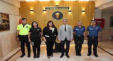 Marmaris Belediye Başkanı Oktay Emniyet Müdürü Öztürk'ü ağırladı
