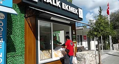 Marmaris'te 2. halk ekmek büfesi açıldı, halk market ve 2. halk kafe de yolda