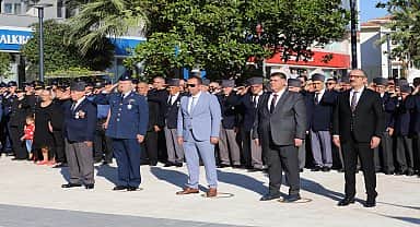 Menderes'te gaziler unutulmadı