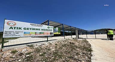 Menteşe'ye modern atık getirme merkezleri