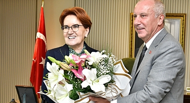 Meral Akşener, Memleket Partisi Genel Başkanı İnce ile görüştü