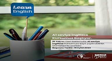Merkezefendi'de A1 İngilizce kurs kayıtları başladı
