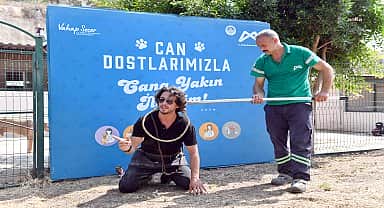 Mersin Büyükşehir kaşlı bakımevi personeline hayvanlara yaklaşım ve beden dili eğitimi veriliyor