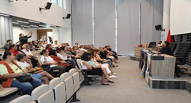 Mezitli'de meme kanseri farkındalık eğitimi