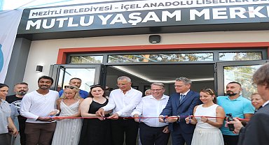 Mezitli'de mutlu yaşam merkezi açıldı