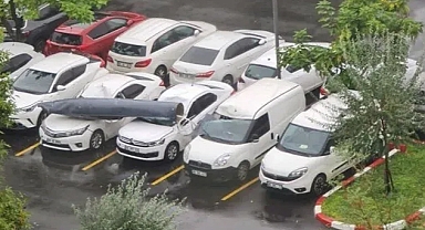 Millî Savunma Bakanlığı: “F-4 savaş uçağının bir parçası açık otoparka düşmüştür”