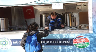 Muğla Büyükşehir'in eğitim desteği devam ediyor