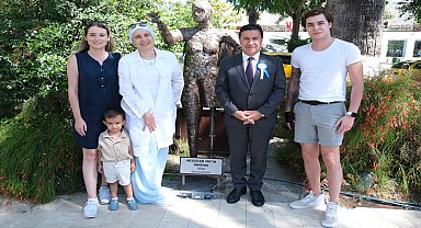 Neslican Tay'ın ailesinden Bodrum Belediye Başkanı Aras'a ziyaret