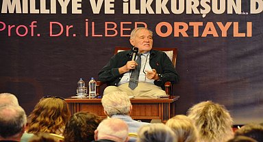 Ödemiş'te İlber Ortaylı rüzgarı 