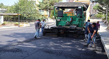 Safranbolu'da 5 mahalle 11 bin ton sıcak asfaltla buluştu