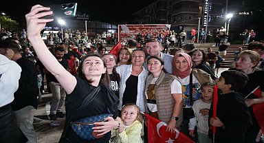 Safranbolu'da Avrupa şampiyonluğu coşkusu
