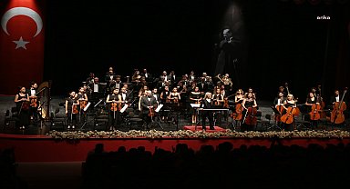 Senfoni orkestrası Eskişehirli müzikseverlerle buluştu