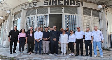 Söke'nin tarihi Efes sineması ayağa kaldırılıyor