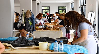Tepebaşı'nda Cumhuriyetin 100'üncü Yıl Anıtı çalışmaları sürüyor
