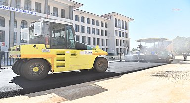 Tepebaşı'nda üstyapı çalışmaları sürüyor