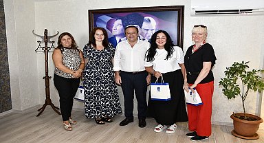 Ukrayna Heyeti'nden Kuşadası Belediyesi'ne ziyaret