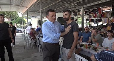 Yenişehir Belediye Başkanı Özyiğit, pazarcı esnafı ve vatandaşlarla buluştu
