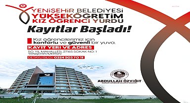 Yenişehir Belediyesi kız öğrenci yurdu için kayıtlar başladı