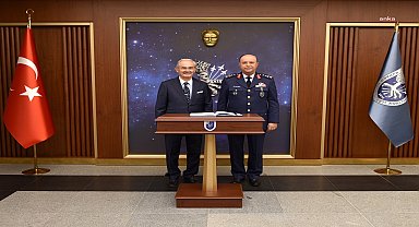 Yılmaz Büyükerşen'den Orgeneral Güneykaya'ya ziyaret