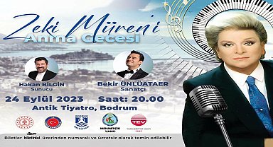 Zeki Müren, vefatının 27'nci yılında Bodrum'da ve Bursa'da anılacak