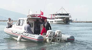 100'üncü yıl şerefine yatlar Körfez'de