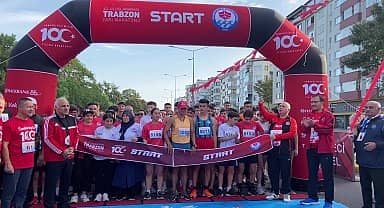43'üncü Uluslararası Trabzon Yarı Maratonu koşuldu