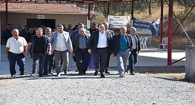 Akhisar Belediye Başkanı Dutlulu, Taşçılar mahallesinde çalışmaları yerinde inceledi