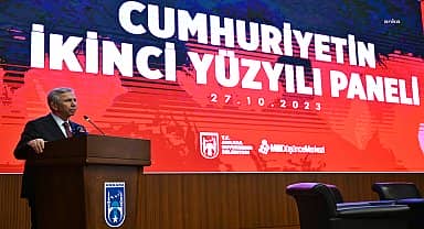 Ankara Büyükşehir Belediyesi'nden 'Cumhuriyet'in İkinci Yüzyılı' konferansı