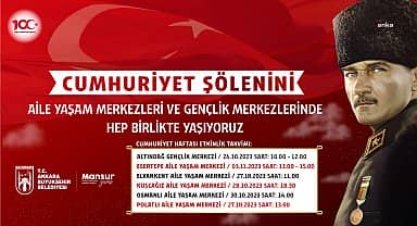 Ankara Büyükşehir'den 100. Yıl Kadın Şenliği ve Cumhuriyet Şöleni