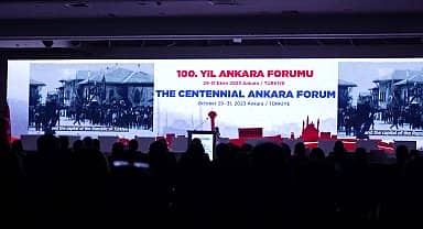 Ankara, kardeş kentleriyle "100. Yıl Ankara Forumu"nda bir araya geldi