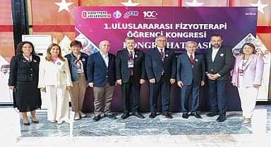 Ankara Kent Konseyi Başkanı Yılmaz, 1'inci Uluslararası Fizyoterapi Öğrenci Kongresi'ne katıldı