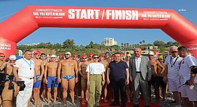 Antalya'da kulaçlar Cumhuriyetin 100. Yılı için atıldı 