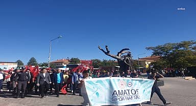 Arguvan'da amatör spor haftası öğrencilerin yoğun katılımı ile kutlandı