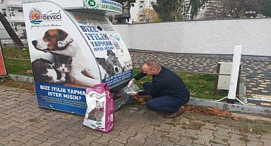 Atakum'da patili dostlar için örnek dayanışma