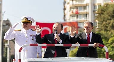 Başkan Seçer, Cumhuriyet'in 100. yılı dolayısıyla düzenlenen programa katıldı