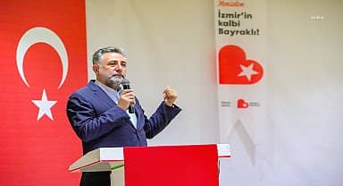 Bayraklı Belediye Başkanı Sandal'dan Sosyal Etkinlik Merkezi'nde çifte müjde