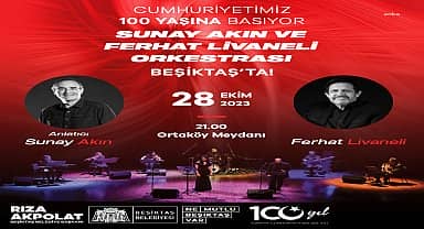 Beşiktaş Belediyesi'nden 100. yıla özel konser