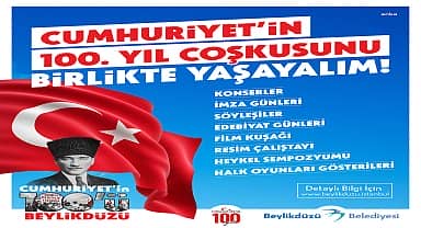 Beylikdüzü'nde 100. Yıl coşkusu