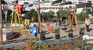 Bodrum'da yeni yaşam alanı... Arda Kararkurt parkı açıldı