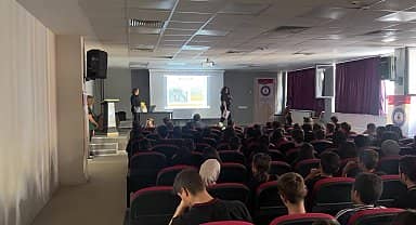 Bucakut'tan öğrencilere afet eğitimi 