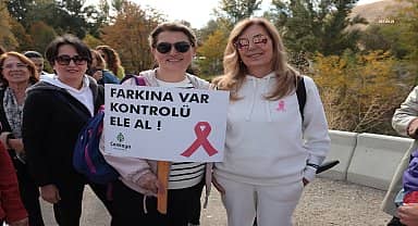 Çankaya'da meme kanserine dikkat çekildi