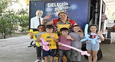 Çocuklar geleceğin dünyasıyla buluşuyor