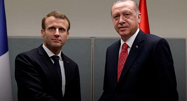 Cumhurbaşkanı Erdoğan, Fransa Cumhurbaşkanı Emmanuel Macron ile görüştü