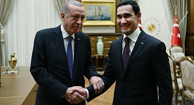 Cumhurbaşkanı Erdoğan, Türkmenistan Devlet Başkanı Berdimuhammedov ile birlikte ortak basın açıklamasında konuştu