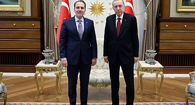 Cumhurbaşkanı Erdoğan, Yeniden Refah Partisi Genel Başkanı Fatih Erbakan ile görüştü