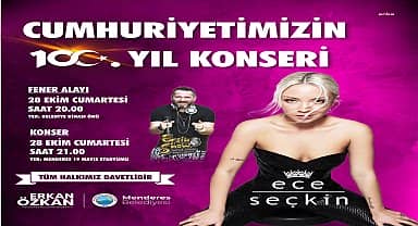 Cumhuriyet'in 100. Yılı Menderes'te coşkuyla kutlanacak